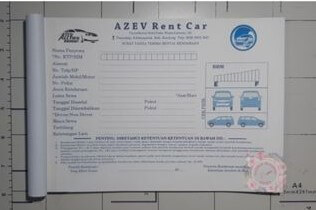 Contoh kwitansi rental mobil 8