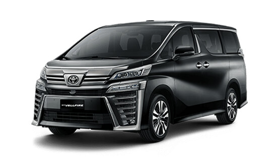 sewa mobil Vellfire Facelift